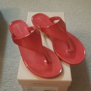 BCBG Jelly Like flip flop sandals